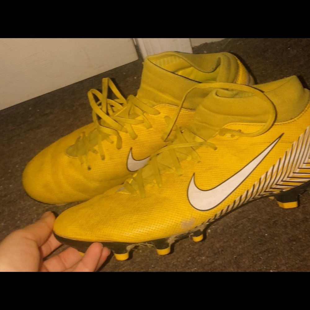 Yellow Neymar Mercurial Vapor 12 Elite Fg - Gem